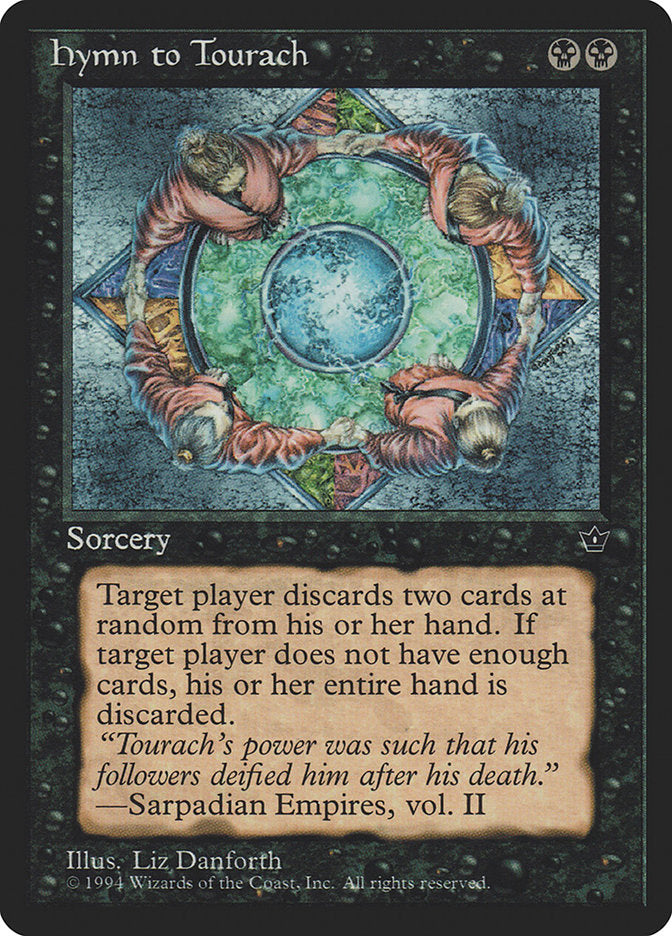 Hymn to Tourach (Liz Danforth) [Fallen Empires] | Mega City Incorporated