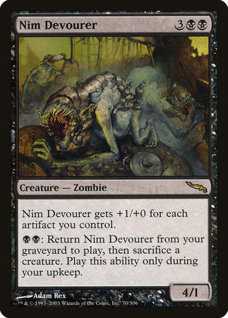 Nim Devourer [Mirrodin] | Mega City Incorporated