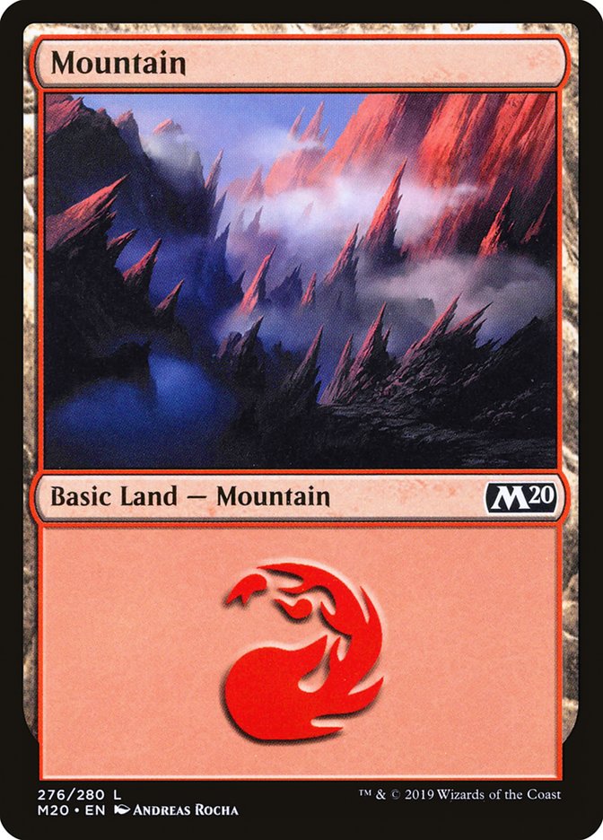 Mountain (#276) [Core Set 2020] | Mega City Incorporated