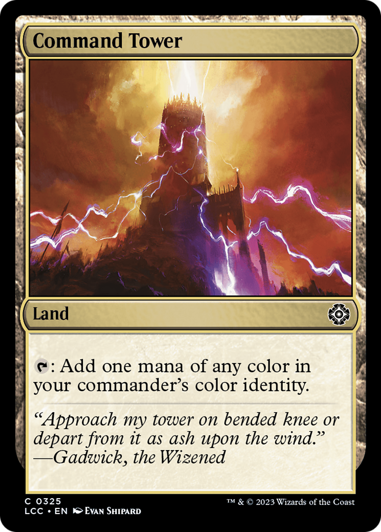 Command Tower [The Lost Caverns of Ixalan Commander] | Mega City Incorporated