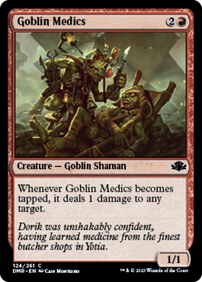 Goblin Medics [Dominaria Remastered] | Mega City Incorporated