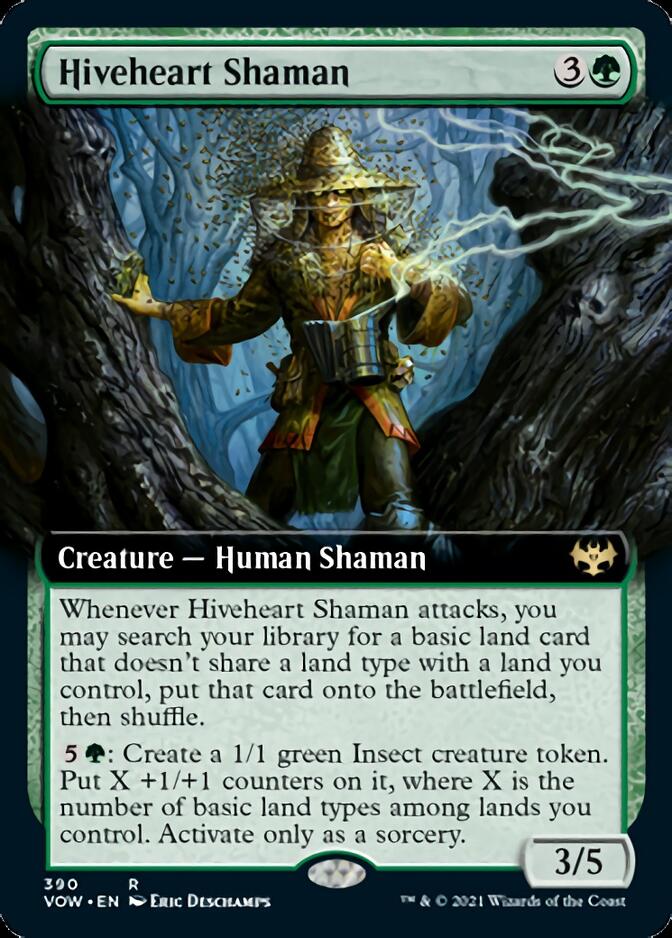 Hiveheart Shaman (Extended) [Innistrad: Crimson Vow] | Mega City Incorporated