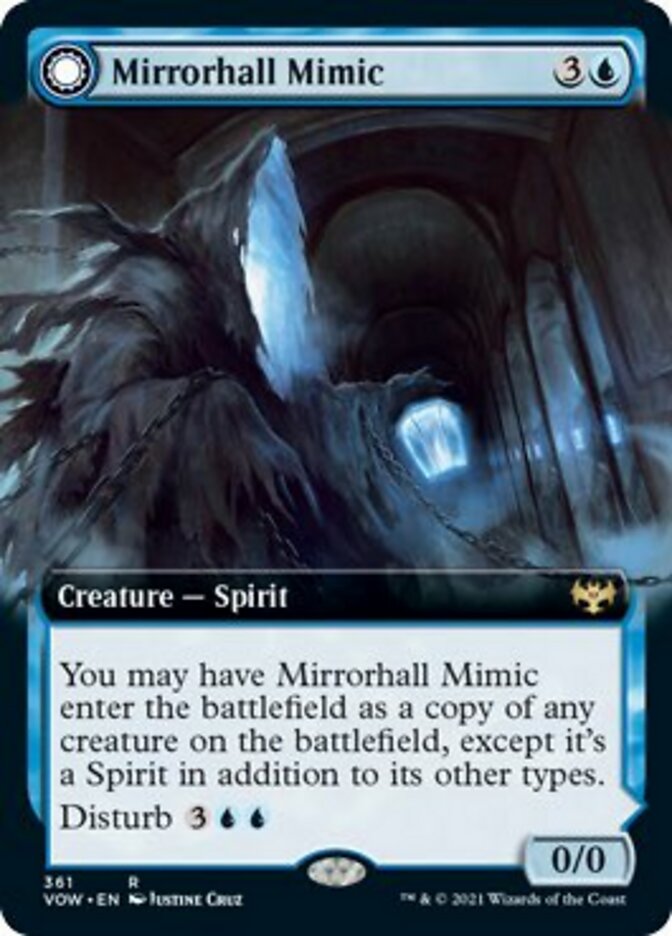 Mirrorhall Mimic // Ghastly Mimicry (Extended) [Innistrad: Crimson Vow] | Mega City Incorporated