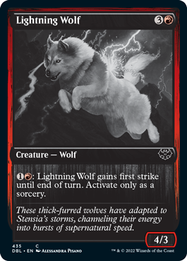 Lightning Wolf [Innistrad: Double Feature] | Mega City Incorporated