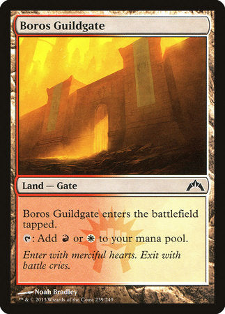 Boros Guildgate [Gatecrash] | Mega City Incorporated