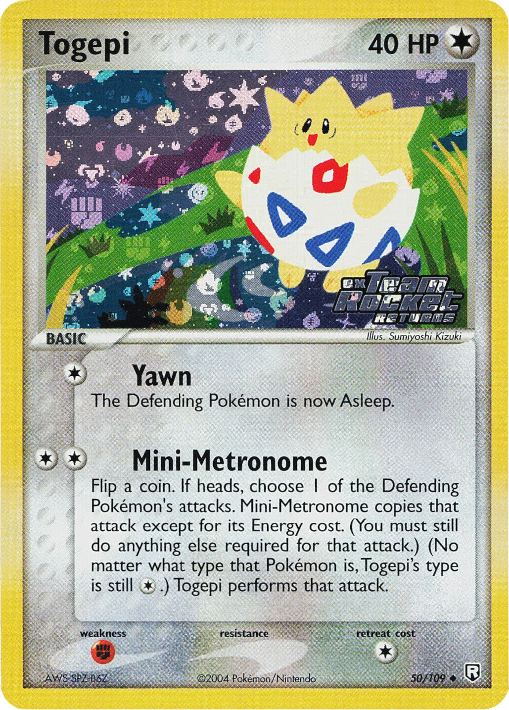 Togepi (50/109) (Stamped) [EX: Team Rocket Returns] | Mega City Incorporated