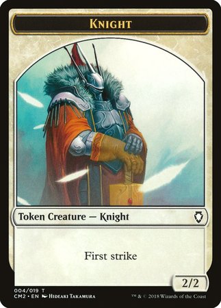 Knight Token [Commander Anthology Volume II Tokens] | Mega City Incorporated