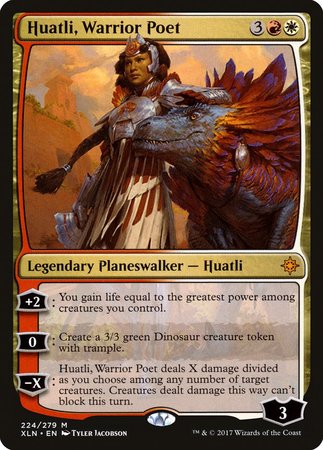 Huatli, Warrior Poet [Ixalan] | Mega City Incorporated