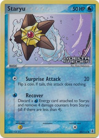 Staryu (85/113) (Stamped) [EX: Delta Species] | Mega City Incorporated