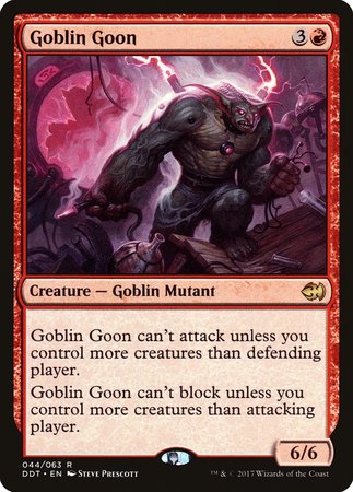 Goblin Goon [Duel Decks: Merfolk vs. Goblins] | Mega City Incorporated