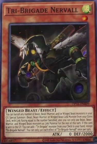 Tri-Brigade Nervall [OP16-EN009] Super Rare | Mega City Incorporated