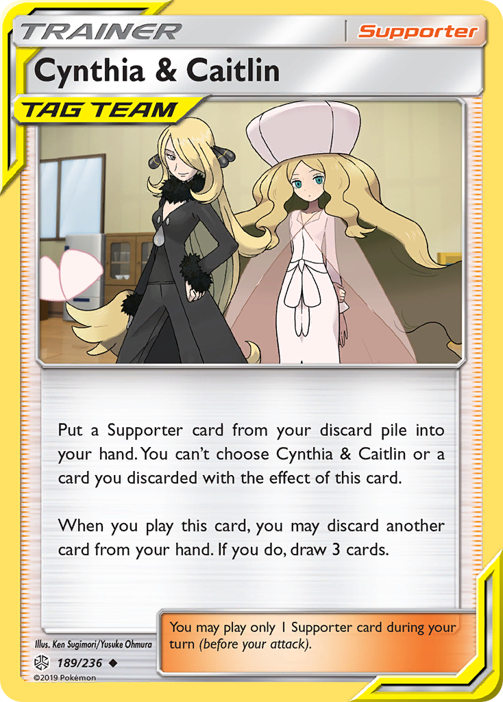 Cynthia & Caitlin (189/236) [Sun & Moon: Cosmic Eclipse] | Mega City Incorporated