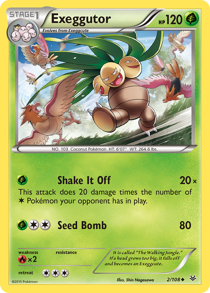 Exeggutor (2/108) [XY: Roaring Skies] | Mega City Incorporated