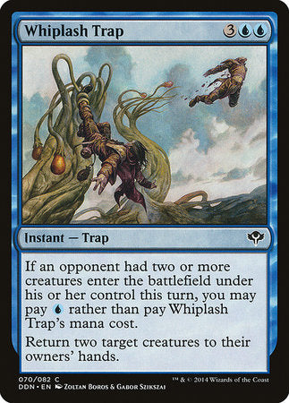 Whiplash Trap [Duel Decks: Speed vs. Cunning] | Mega City Incorporated