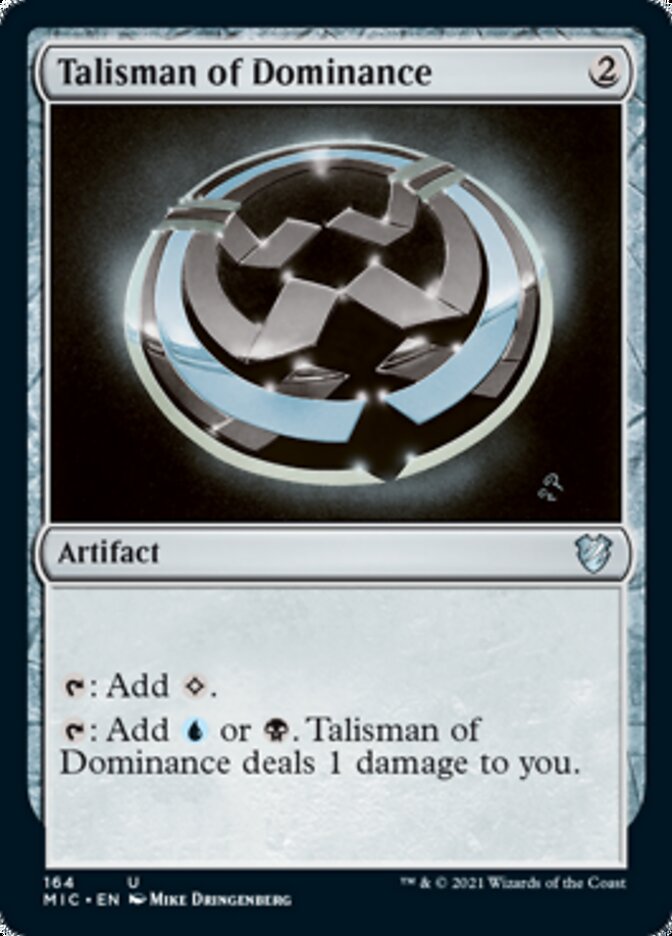 Talisman of Dominance [Innistrad: Midnight Hunt Commander] | Mega City Incorporated