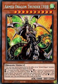 Armed Dragon Thunder LV10 [BLVO-EN001] Secret Rare | Mega City Incorporated