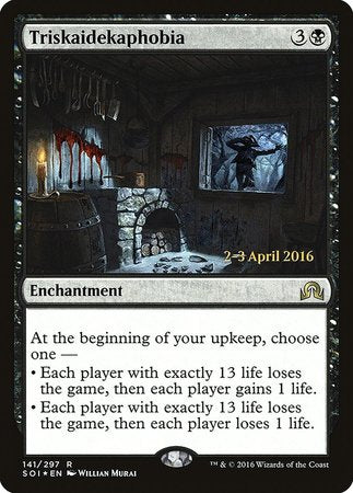 Triskaidekaphobia [Shadows over Innistrad Promos] | Mega City Incorporated