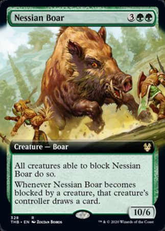 Nessian Boar (Extended Art) [Theros Beyond Death] | Mega City Incorporated