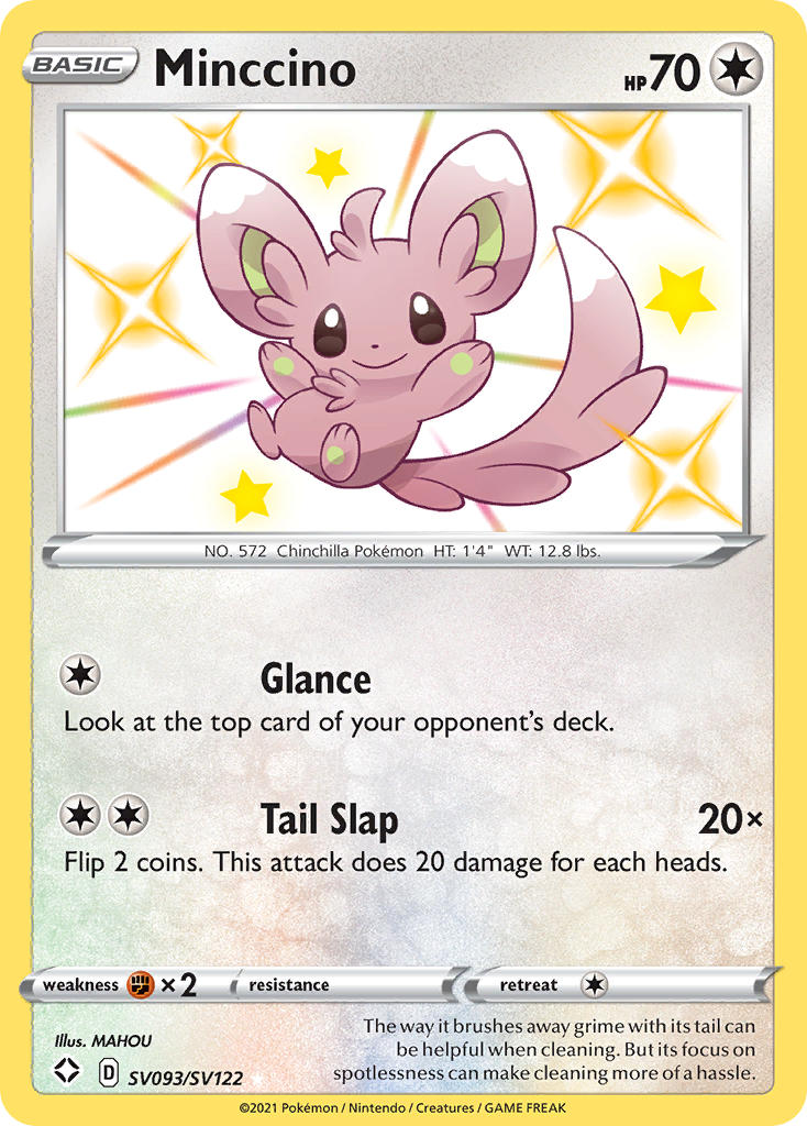 Minccino (SV093/SV122) [Sword & Shield: Shining Fates] | Mega City Incorporated