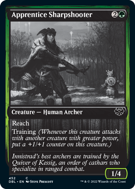 Apprentice Sharpshooter [Innistrad: Double Feature] | Mega City Incorporated