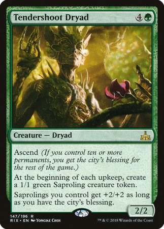 Tendershoot Dryad [Rivals of Ixalan] | Mega City Incorporated