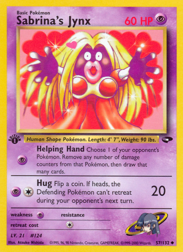 Sabrina's Jynx (57/132) [Gym Challenge 1st Edition] | Mega City Incorporated