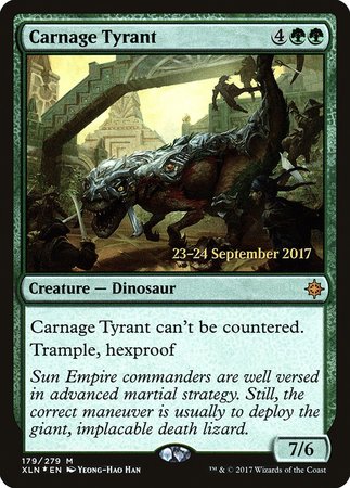 Carnage Tyrant [Ixalan Promos] | Mega City Incorporated