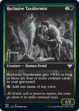 Reclusive Taxidermist [Innistrad: Double Feature] | Mega City Incorporated