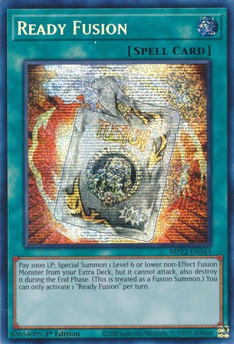 Ready Fusion [MP22-EN163] Prismatic Secret Rare | Mega City Incorporated