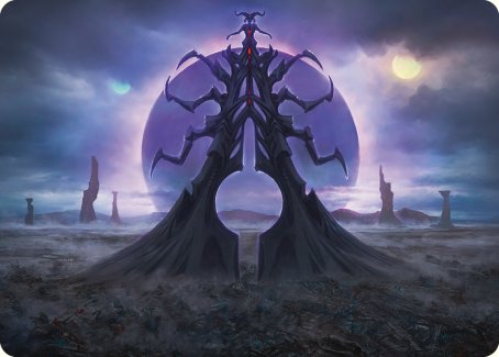 Black Sun's Twilight Art Card [Phyrexia: All Will Be One Art Series] | Mega City Incorporated