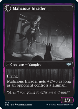 Innocent Traveler // Malicious Invader [Innistrad: Double Feature] | Mega City Incorporated