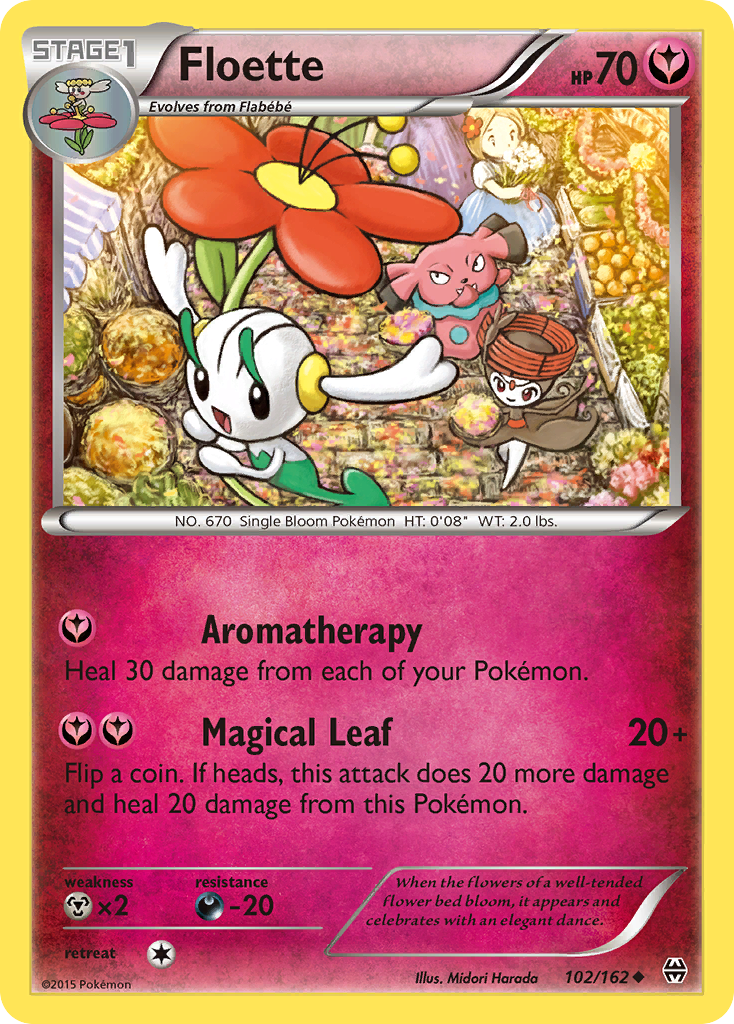 Floette (102/162) [XY: BREAKthrough] | Mega City Incorporated