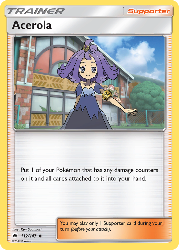 Acerola (112/147) [Sun & Moon: Burning Shadows] | Mega City Incorporated