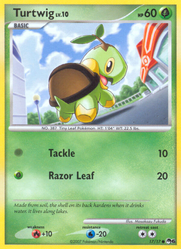 Turtwig (17/17) [POP Series 6] | Mega City Incorporated