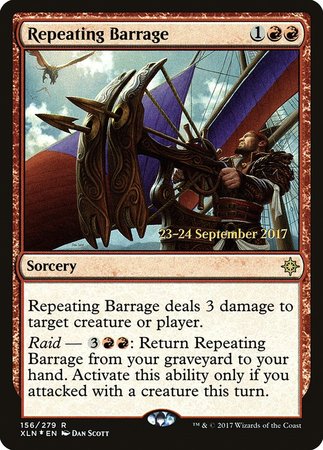 Repeating Barrage [Ixalan Promos] | Mega City Incorporated