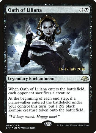 Oath of Liliana [Eldritch Moon Promos] | Mega City Incorporated