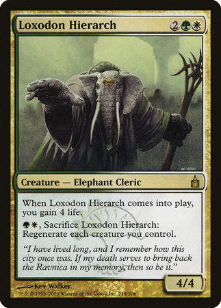 Loxodon Hierarch [Ravnica: City of Guilds] | Mega City Incorporated