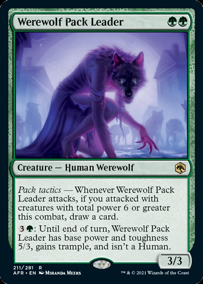 Werewolf Pack Leader [Dungeons & Dragons: Adventures in the Forgotten Realms] | Mega City Incorporated