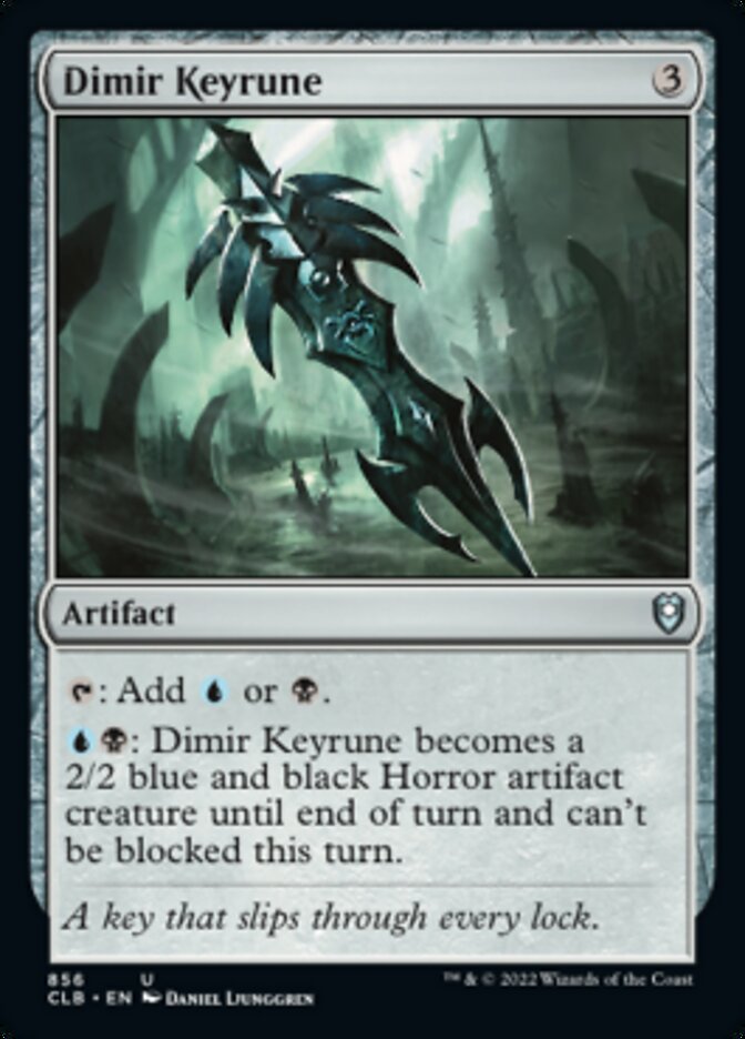 Dimir Keyrune [Commander Legends: Battle for Baldur's Gate] | Mega City Incorporated