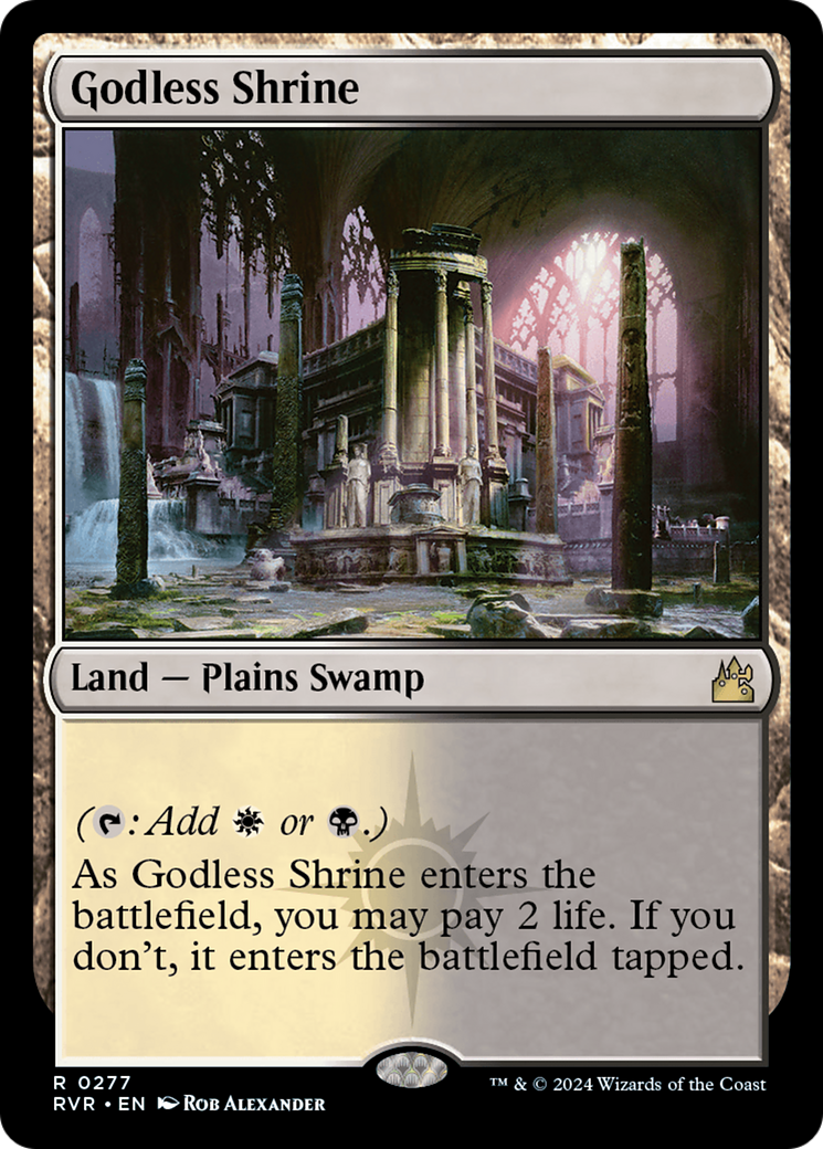 Godless Shrine [Ravnica Remastered] | Mega City Incorporated