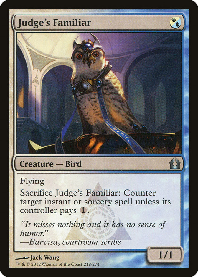 Judge's Familiar [Return to Ravnica] | Mega City Incorporated