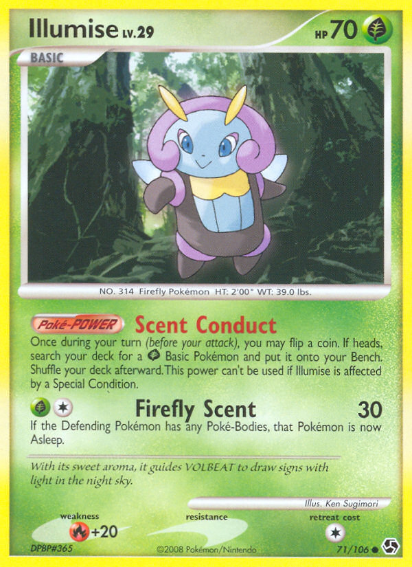 Illumise (71/106) [Diamond & Pearl: Great Encounters] | Mega City Incorporated