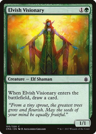 Elvish Visionary [Commander Anthology] | Mega City Incorporated