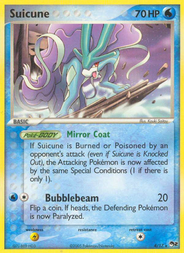 Suicune (4/17) [POP Series 2] | Mega City Incorporated