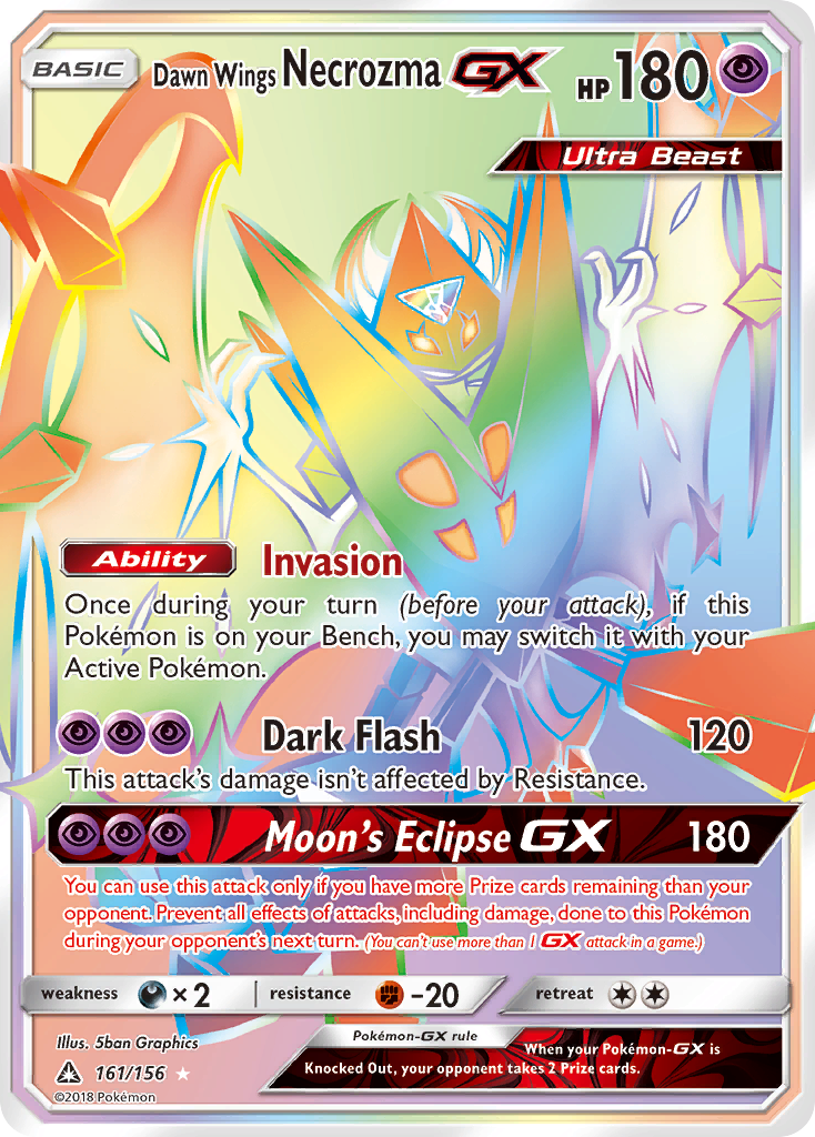 Dawn Wings Necrozma GX (161/156) [Sun & Moon: Ultra Prism] | Mega City Incorporated