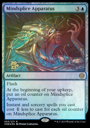Mindsplice Apparatus [Phyrexia: All Will Be One Prerelease Promos] | Mega City Incorporated