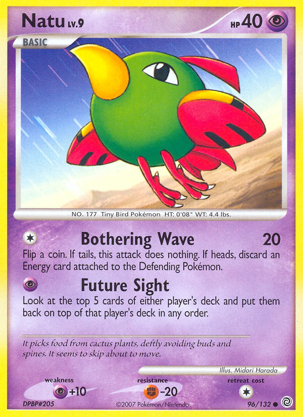 Natu (96/132) [Diamond & Pearl: Secret Wonders] | Mega City Incorporated