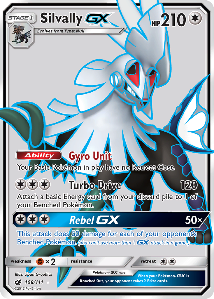 Silvally GX (108/111) [Sun & Moon: Crimson Invasion] | Mega City Incorporated