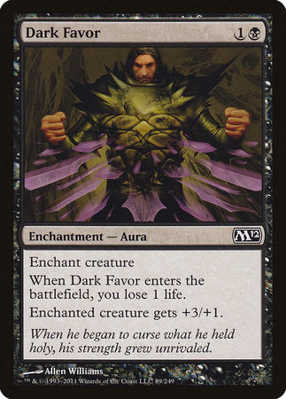 Dark Favor [Magic 2012] | Mega City Incorporated