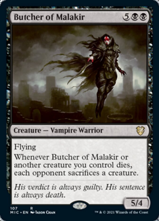 Butcher of Malakir [Innistrad: Midnight Hunt Commander] | Mega City Incorporated